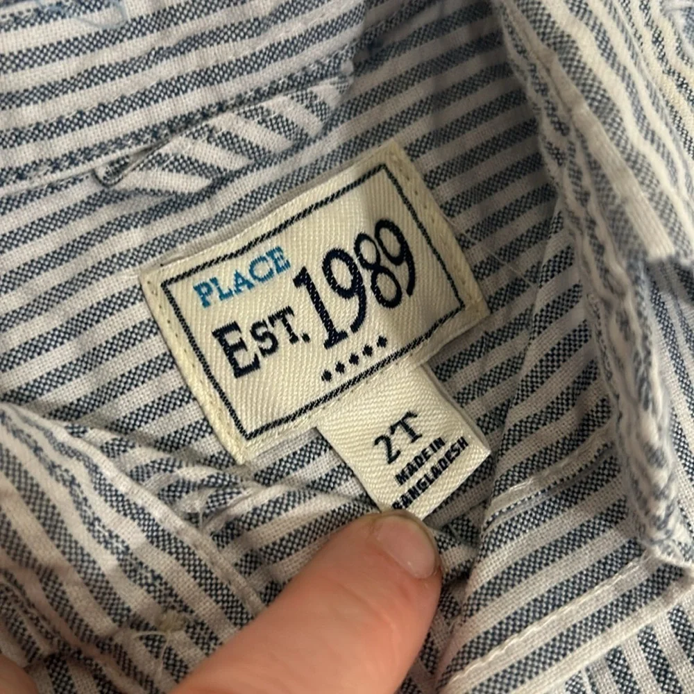 Classic Striped Kids Shirt